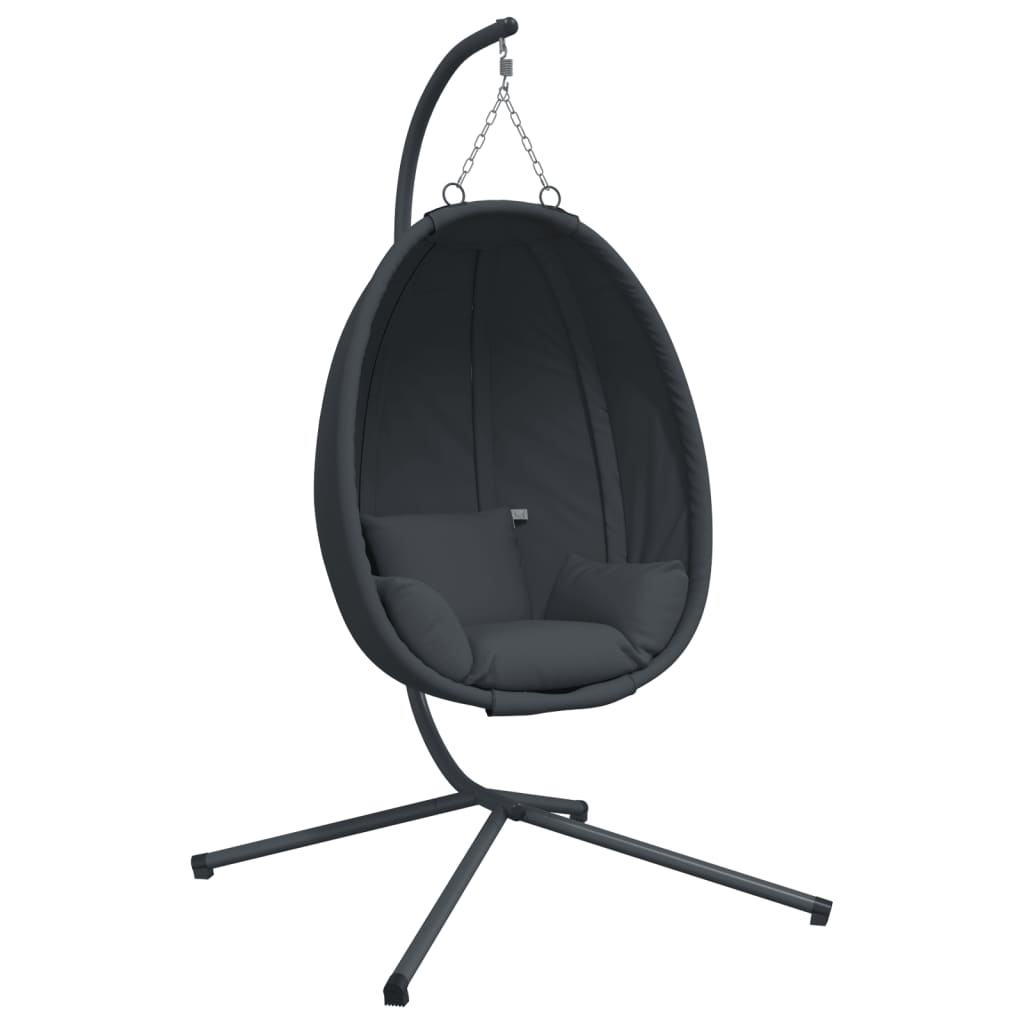 LYORA Hanging Egg Chair with Stand