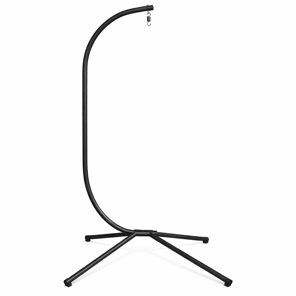 Hanging Egg Chair Stand (Without Basket) - Black